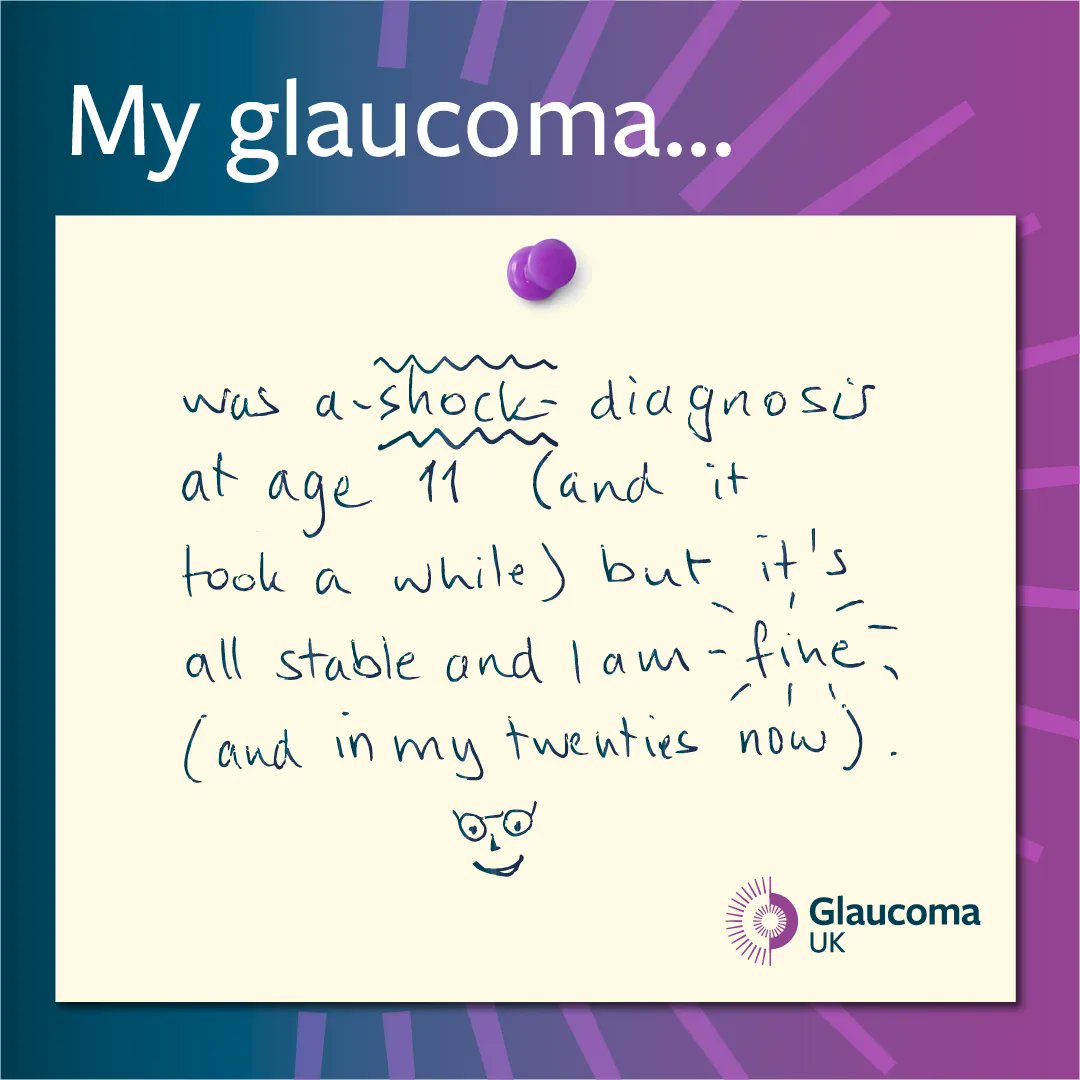 Did you know glaucoma can be diagnosed at any age?

Although you're generally at greater risk as you get older, anyone can develop glaucoma. That's why it's so important everyone attends regular eye tests. Help us spread the word next week! 

#GlaucomaAwarenessWeek