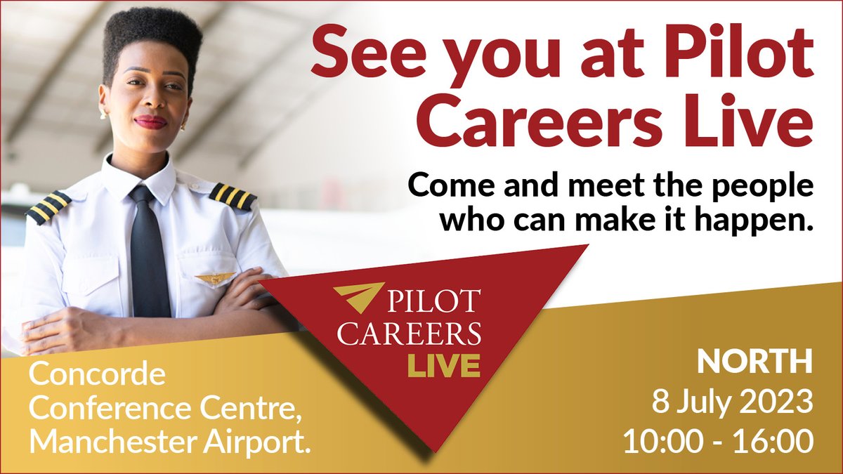 We look forward to #seeing you all! 🧑‍✈️ @pilotcareernews

#PilotCareersLive #PilotCareers