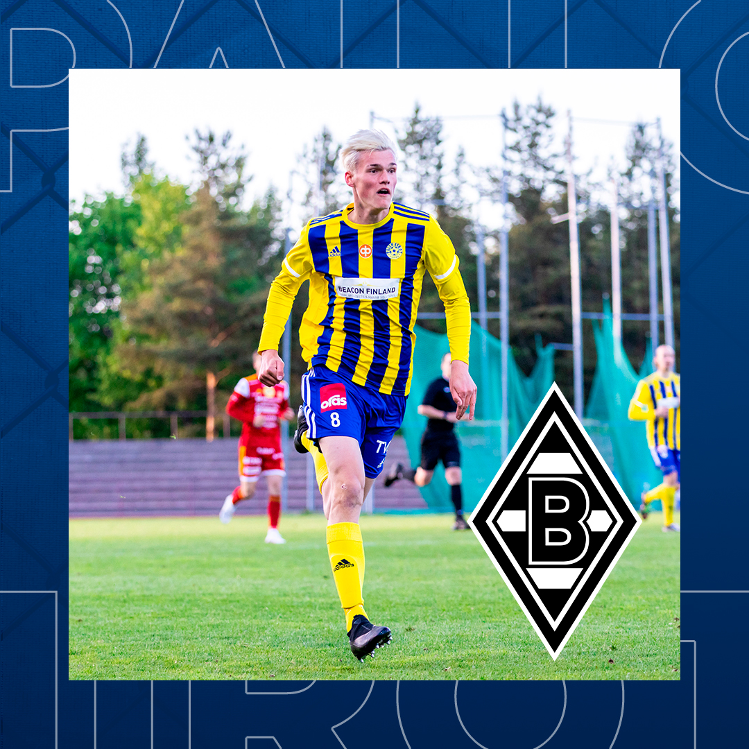 Sulo Ketola Borussia Mönchengladbachin organisaatioon! 🇫🇮🇩🇪

16-vuotias kärki liittyy seuran vahvuuteen 1.7. ja Borussia aloittaa harjoituskautensa maanantaina 3.7.

Koko jutun pääset lukemaan kotisivuilta📚 : palloiirot.fi/uutiset/134743…

Koko yhteisö onnittelee!

#PalloIirot