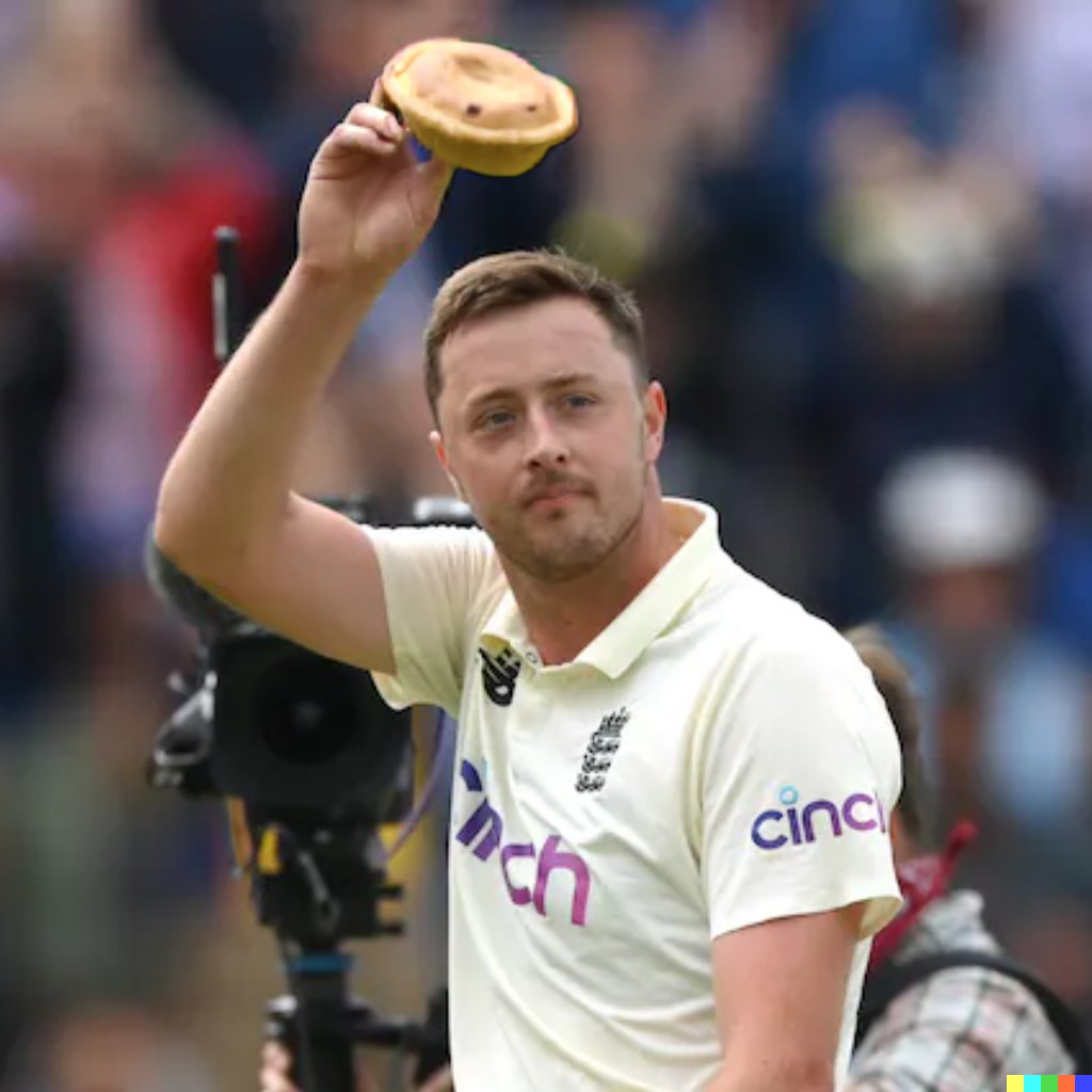 stevebcampbell's tweet photo. #DALLE #pie #TheAshes https://t.co/G2bzh4JKWo