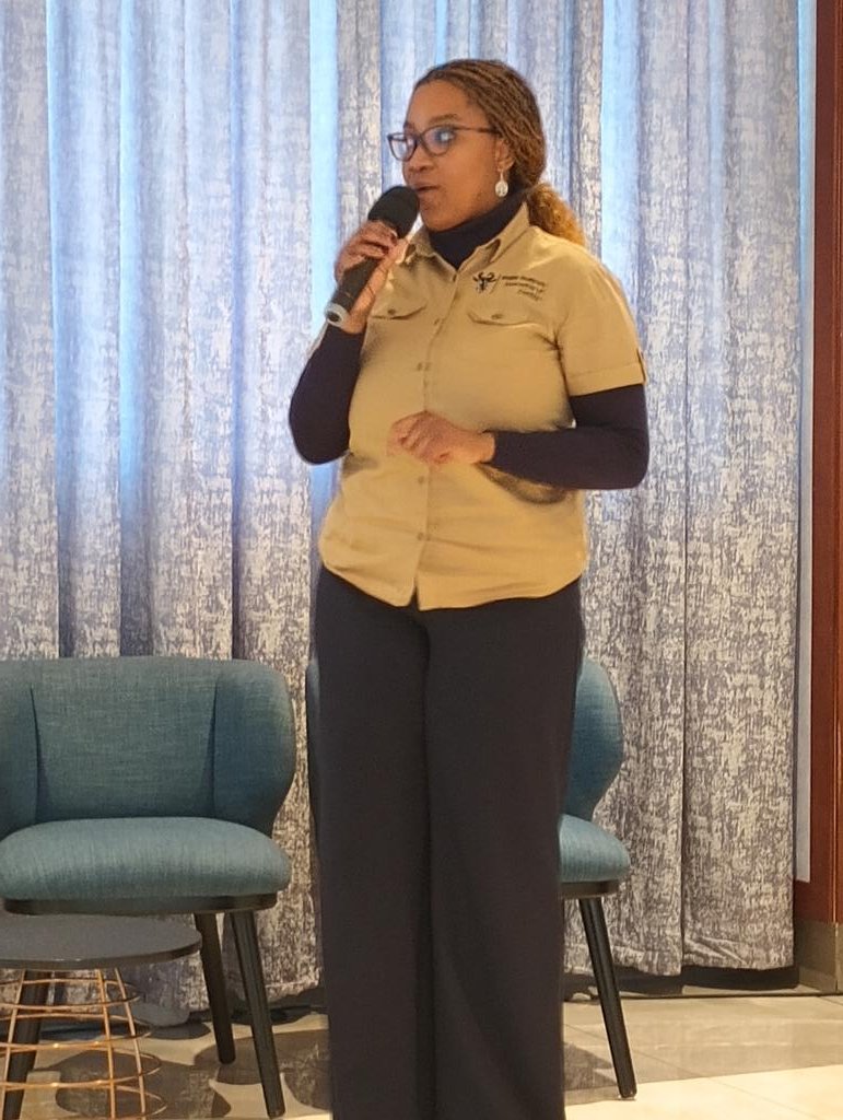 .@MrsKumKum of WPAZ shares experiences building and managing community game ranches in #Zambia during  <a href="/USAID/">USAID</a>'s ILRG closing workshop. @TetraTechIntDev <a href="/USAIDZambia/">USAID/Zambia</a>