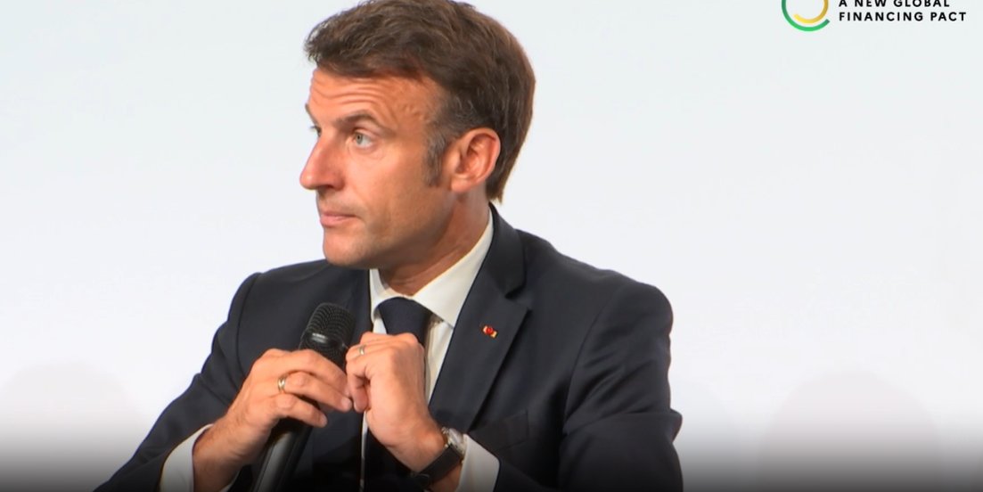 ⌚️ President @EmmanuelMacron just said he will put all commitments on a one-pager, share it with world leaders and head of IO to try to get agreements before tomorrow. We need concrete commitments to make sure this summit is a success.