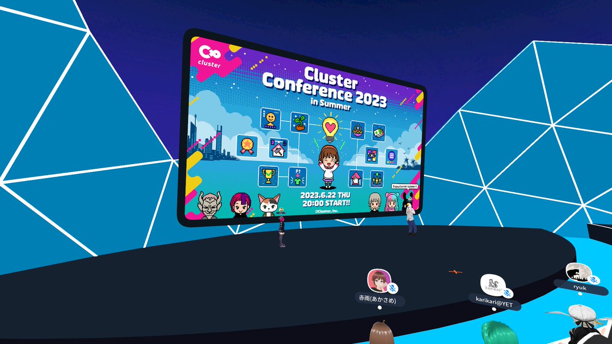 __0xy's tweet photo. kita  #cluster #ClusterConference
https://t.co/XSslweIvDZ https://t.co/Ylp7S6t5iB