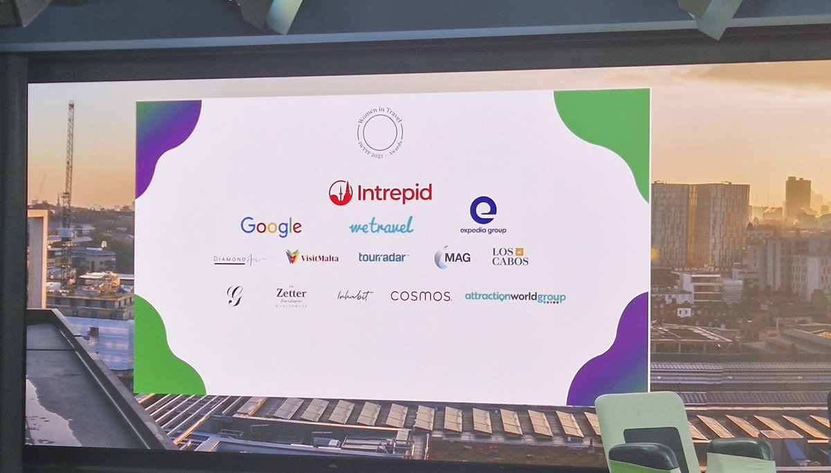 Appreciating the suffragette styling at the #iwttf2023 conference today. Great last session on diversity and technology . #BePartofTravel #ABTAStudentReps