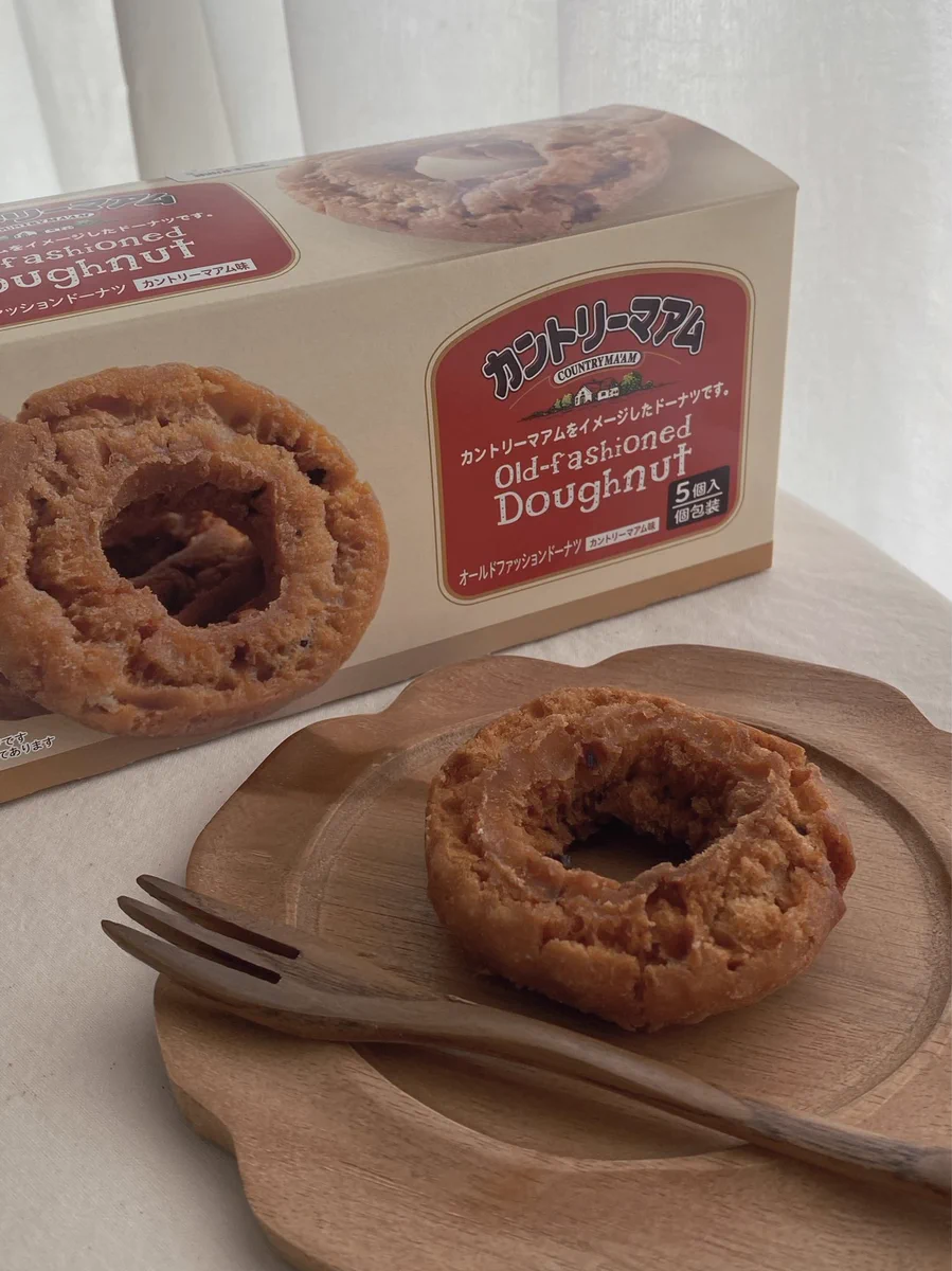 カントリーマアム×オールドファッション！？ローソンのドーナツが美味しそう！