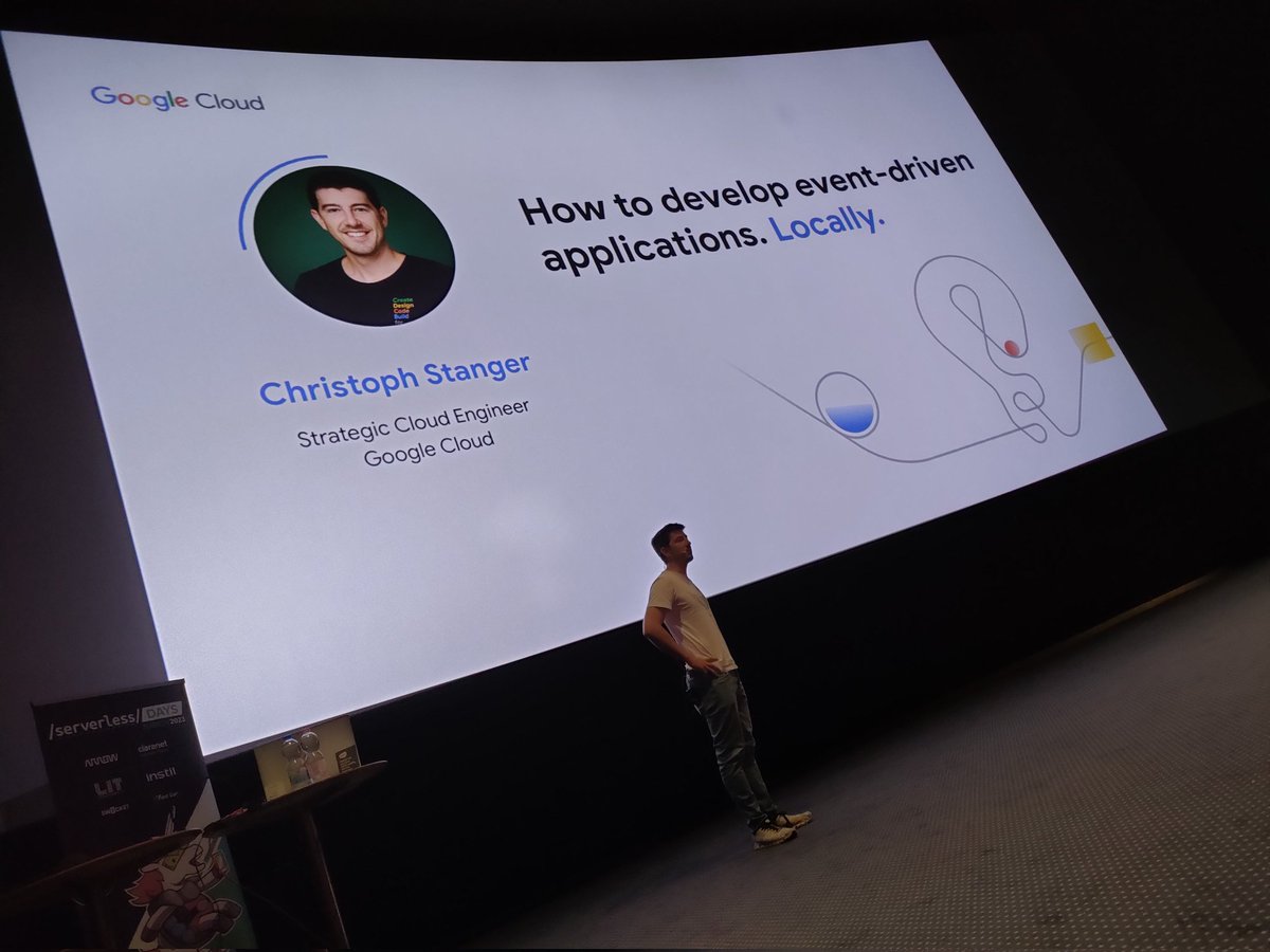How to increase the #DX of Serverless technologies? 
Christoph Stanger is talking about "How to develop event-driven applications. Locally."

#serverless #cloud #zurich #sdzrh