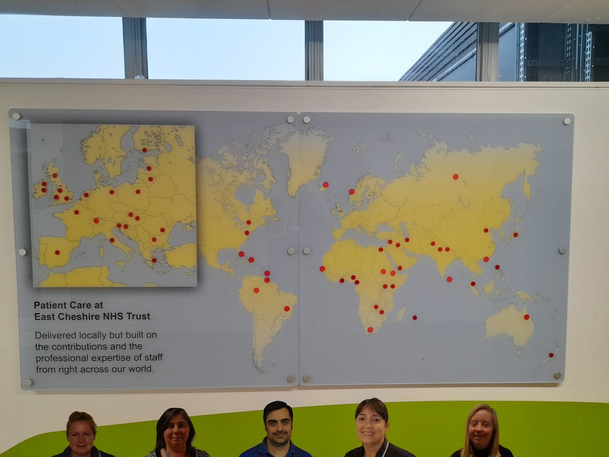 75 years since the first of the Windrush generation arrived in the UK.

The value of diverse voices and contributors from colleagues right across our NHS is as important today as it was back then.  The positive legacy of that day lives on across the NHS and here <a href="/EastCheshireNHS/">East Cheshire NHS Trust</a>