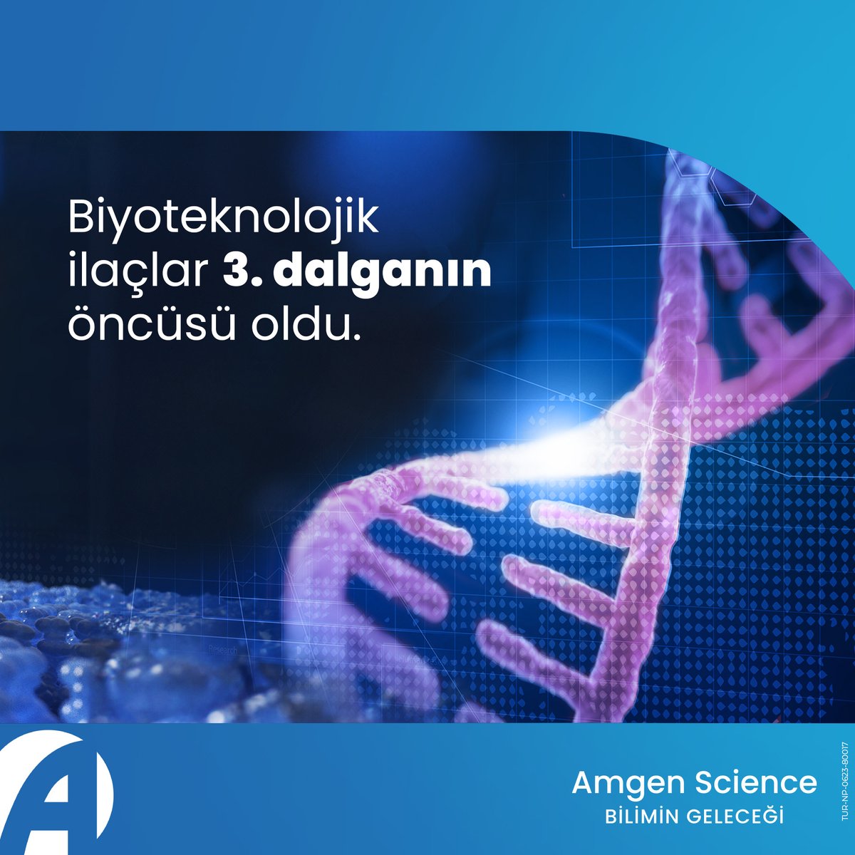 amgen_turkiye's tweet photo. 3. dalgada; hücreler, genler veya proteinler gibi canlı organizmalar kullanılarak biyoteknolojik ilaçlar üretilmeye başlandığını biliyor muydunuz? #AmgenScience #BiliminGeleceği https://t.co/obgpLGoPpw