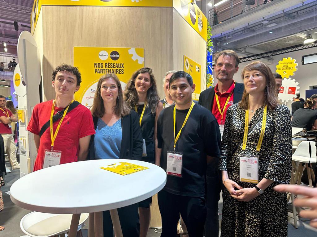 LesDetermines's tweet photo. RDV aujourd’hui pour l’édition lyonnaise de @GoEntrepreneurs 🙌

Nous avons eu le plaisir d’échanger avec @CGrandjean_, Ministre déléguée chargée de l'enseignement et de la formation professionnels📚

On se retrouve à 15h30 pour la conférence « Entreprendre dans les quartiers »🤝 https://t.co/rGVmCObExx
