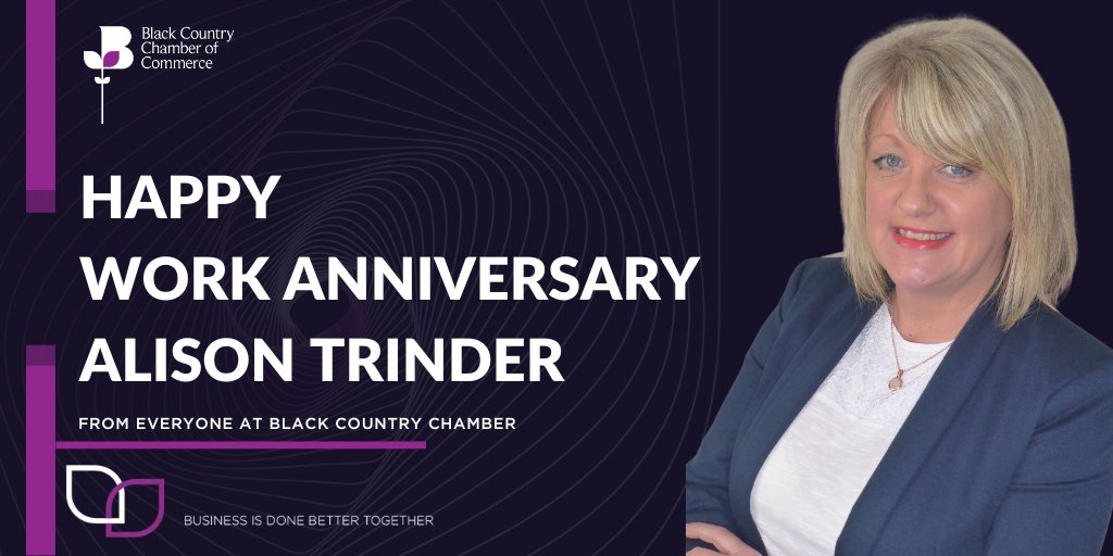 Happy work anniversary to Alison Trinder! 

Alison predominantly looks after our start-up business club, we would like to thank Alison for her hard work over the last 19 years! 

Find out more about our start-up business club here ➡️ loom.ly/JGCvXG4