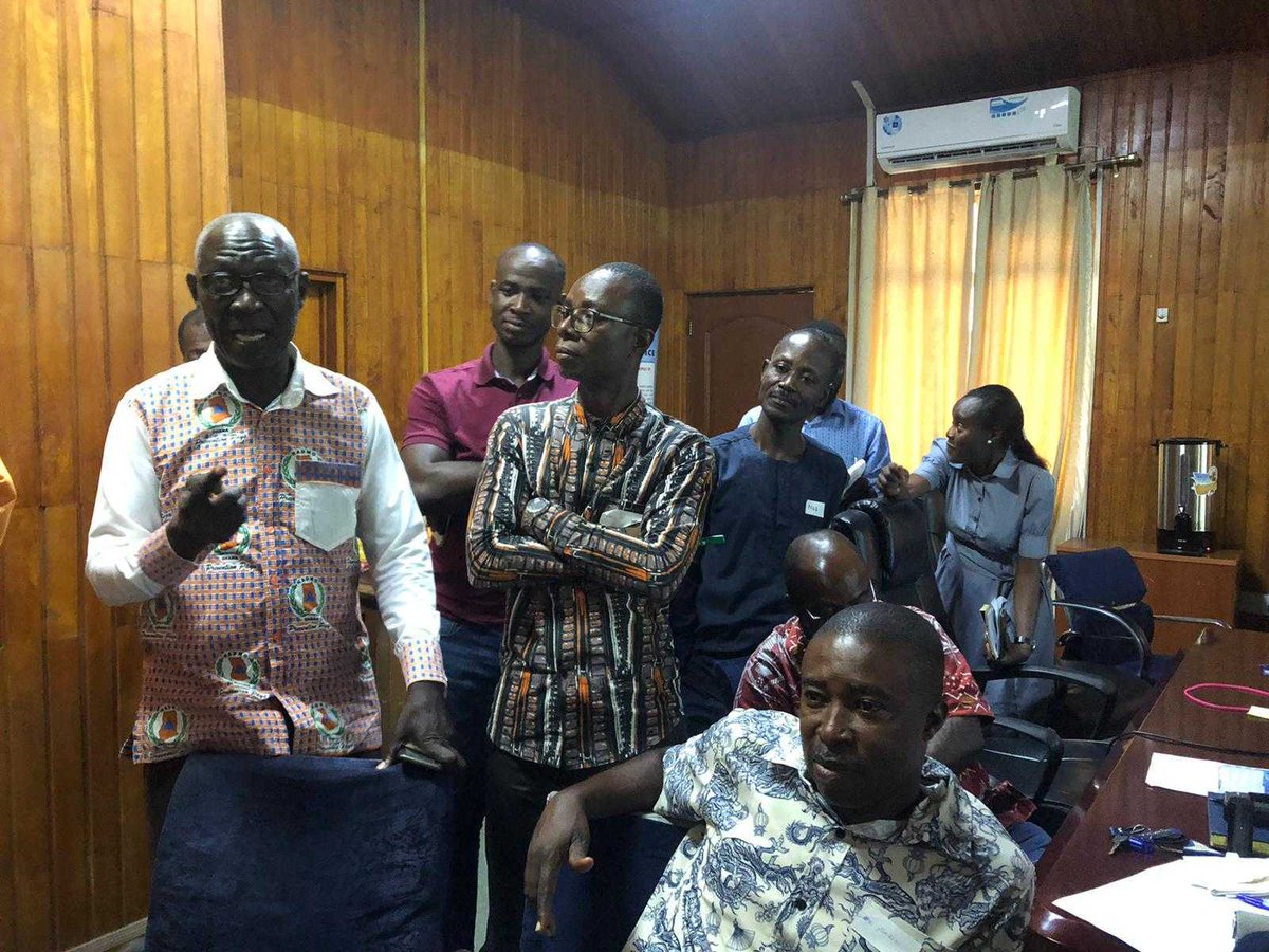 flowminder's tweet photo. What disasters are of greatest concern in #Ghana? How can #CDRdata be used to support disaster management? Last week, we met with @NADMOGHANA & @StatsGhana to discuss these points & assess the use of our preliminary dynamic flood risk maps for the whole country. Watch this space! https://t.co/MgKjTdM1rR