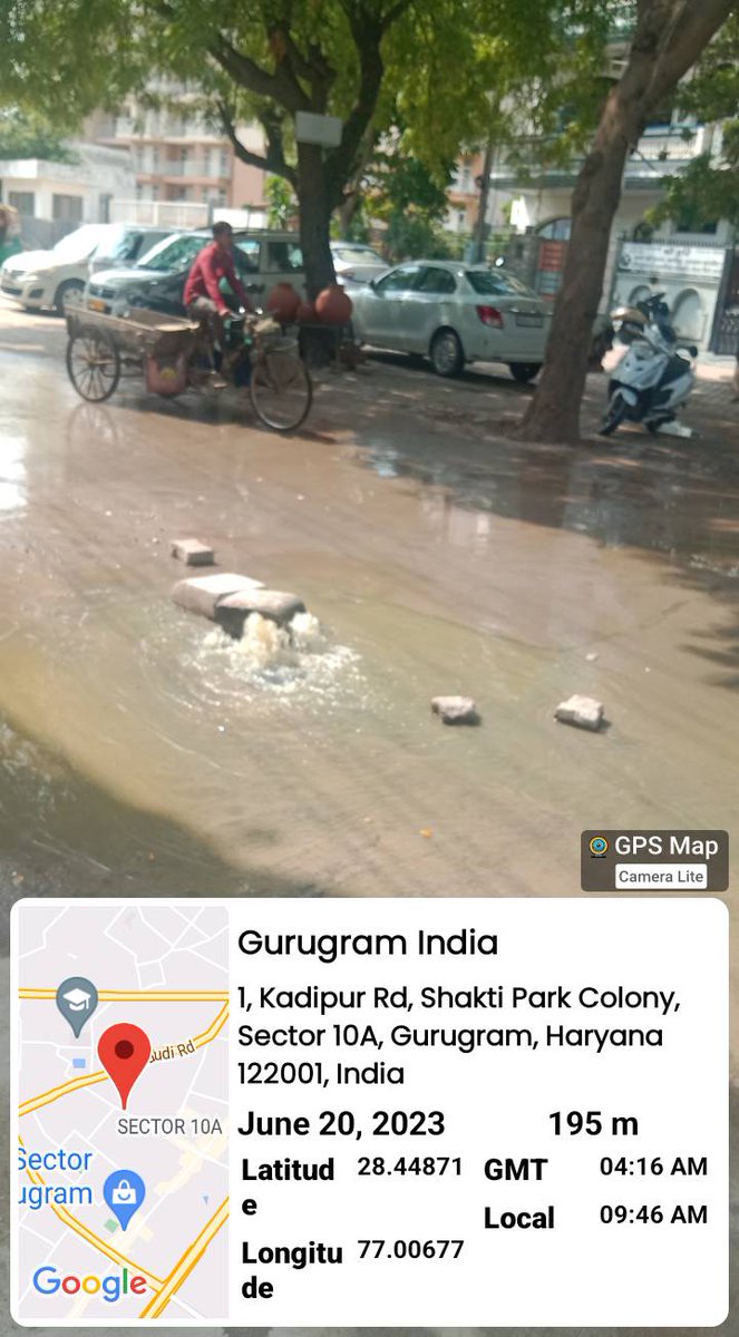 karan_ehsl18's tweet photo. @MrMoudgil @MunCorpGurugram @CommissionerMCG @mcgurgaon @cmohry @mlkhattar @DC_Gurugram @JagranNews @DainikBhaskar @ViralSach92 @Gurugram1966 @TheGurugramNews @Gurgaon Moudgil ji, where are they. We're complaining for last one month. No one cares in gurugram. Administration is totally zero https://t.co/wzJKQWd7yV