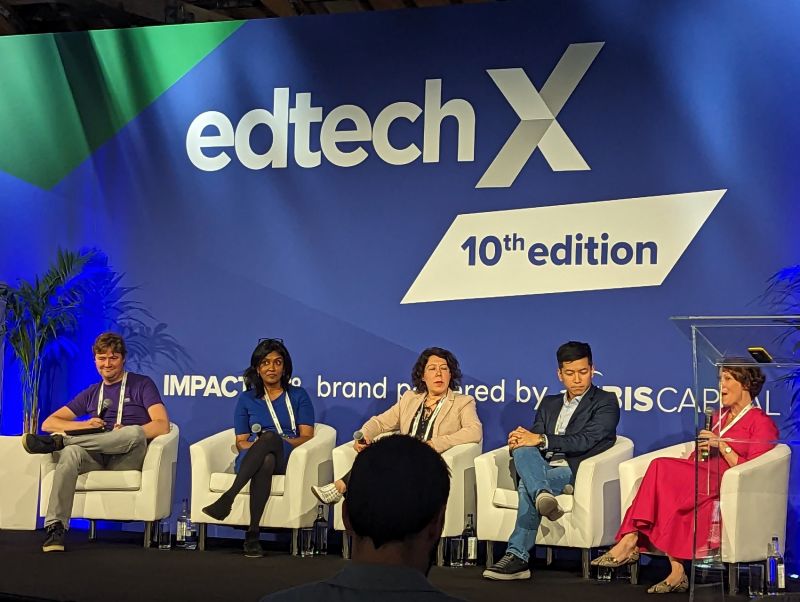 VitalSourceEMEA's tweet photo. It's been great to be able to attend some really fascinating sessions at #EdTechX so far this morning!
#EdTech #OnlineLearning #AI #HigherEducation #LearningScience https://t.co/piAjHVBNMY