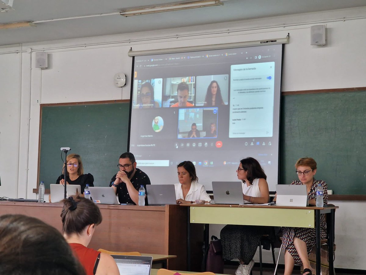 jute2024's tweet photo. 😀Comienza la Asamblea de socios @RedRute, para hacer balances de la Red 📌 #JUTE23Tenerife

@lorediueikt @manuel_area @jesus_valverde @Jeacbo @amaiaarroyo https://t.co/6Z4CBgJFAT