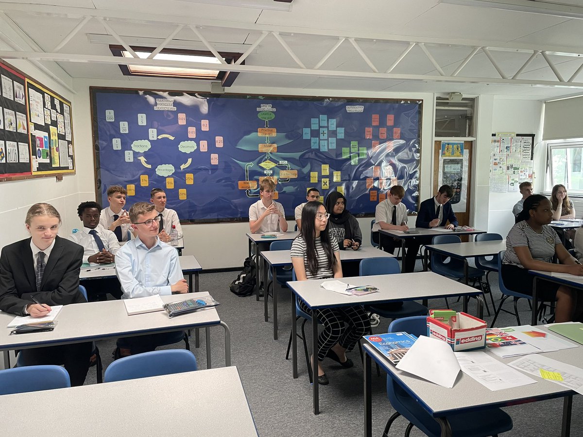 6th form Induction is in full swing! Students are enjoying their taster lessons and looking forward to starting their Sixth form journey in September! <a href="/StanboroughS/">Stanborough School</a>