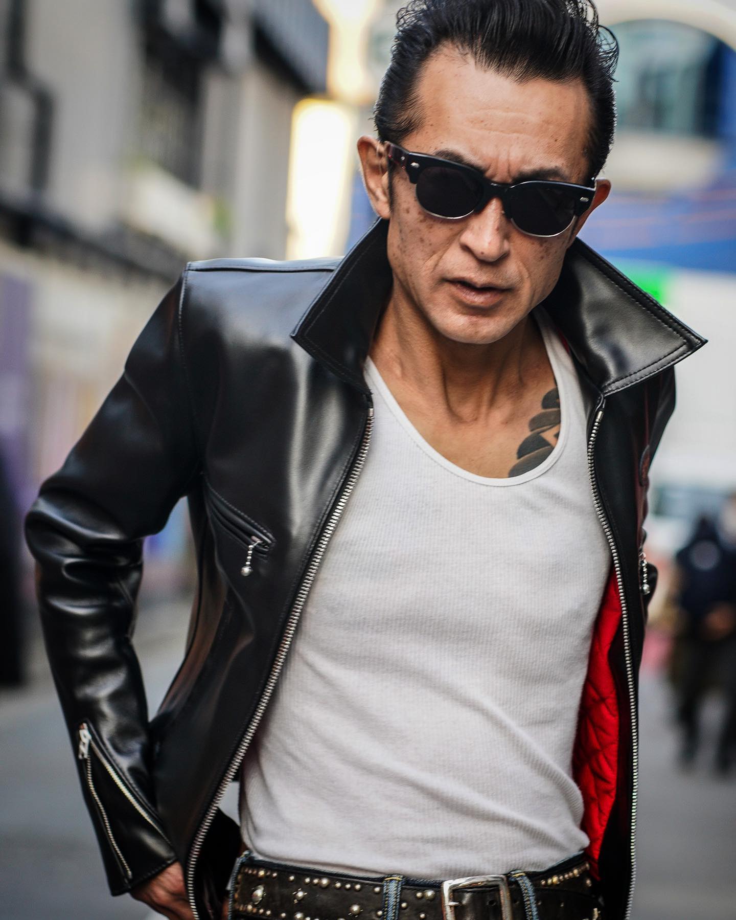 魅了 George Cox x Lewis Leathers - laboreocupacional.com.br