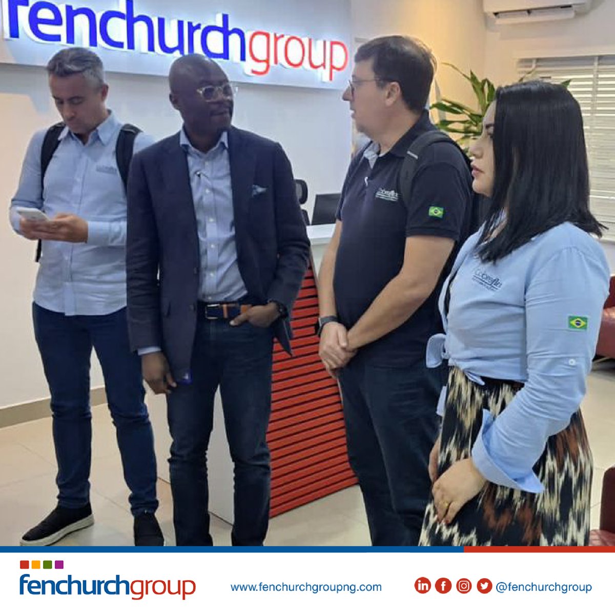 Fenchurchgroup's tweet photo. Skills transfer and infrastructure development are key factors for achieving sustainable growth in Nigeria.  Fenchurch Power/CobreFlex- Partnership for Progress.   June 2023@Lagos, Nigeria.  #FenchurchGroup #FenchurchPower #CobreFlex #MiniGridSystems #EngineeringExcellence https://t.co/QmjweuFlgC