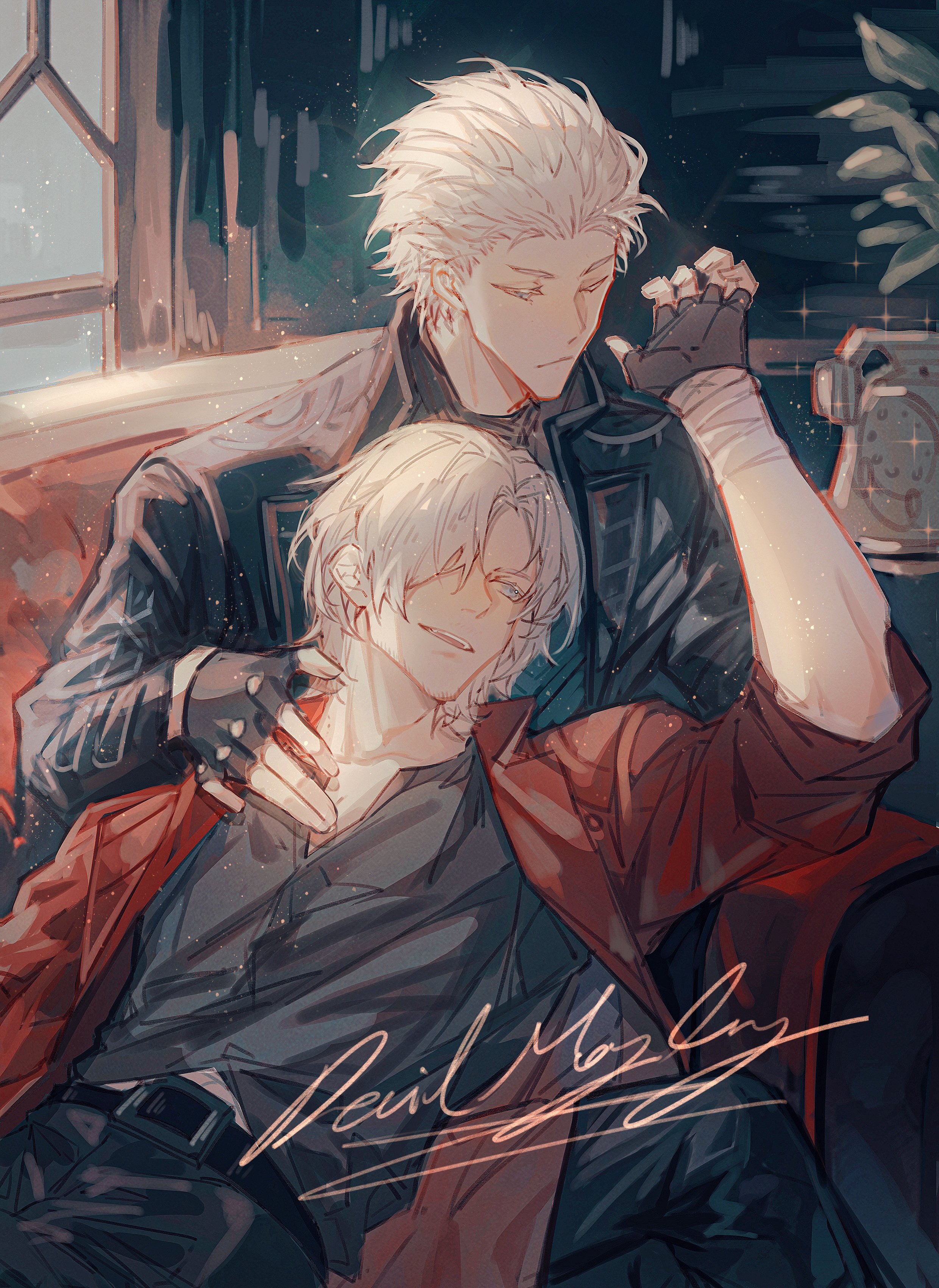 Kちゃん on X: #DevilMayCry #DMC #Dante #Vergil I just want to