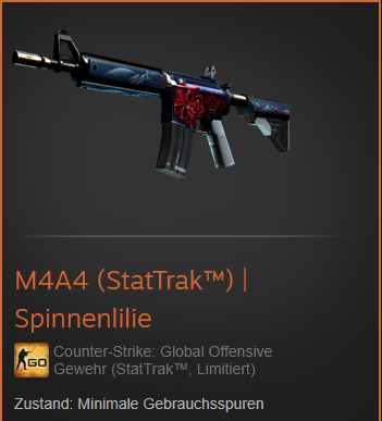🔥GIVEAWAY🔥

🎁(StatTrak™) M4A4 | Spider Lily (15€)

➡️To enter:

✅Follow me  
✅Retweet + Like

⏰Giveaway ends on 29.06

#CSGOGiveaway #csgoskins #Giveaways #csgo