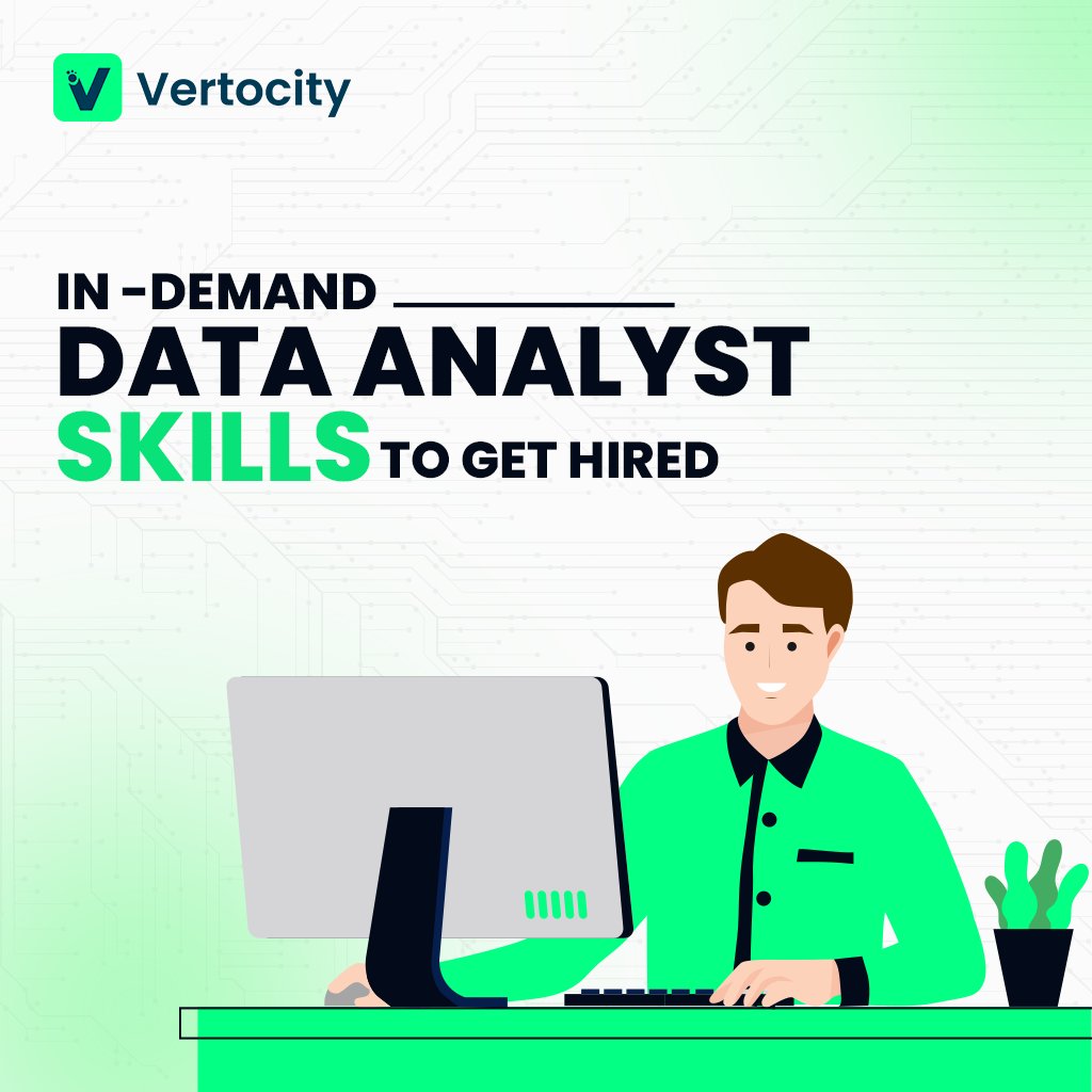 VertocitySocial's tweet image. Boost your technical expertise and polish your soft skills. Join our Vertocity Data Analyst Course and take your career to new heights!🚀

Don&apos;t miss out on this opportunity. Enroll now!
.
.
.
#vertocity #DataAnalystSkills #CareerDevelopment #DataAnalytics #BoostYourSkills
