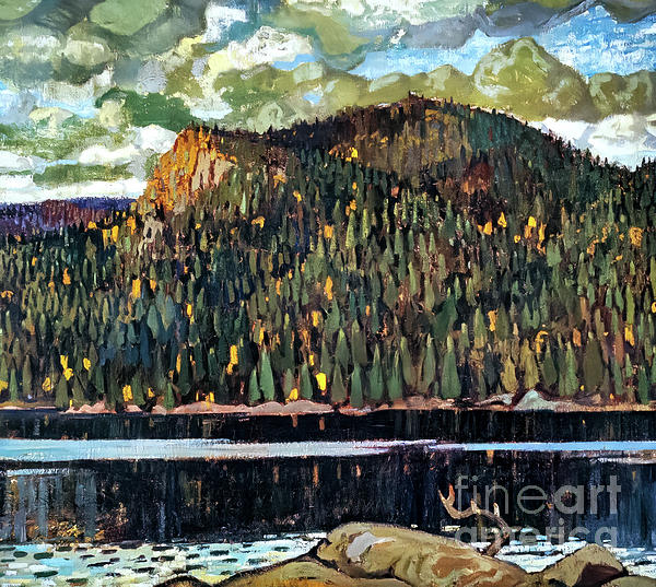 New artwork for sale! - "Sombre Hill Algoma by Arthur Lismer 1922" - fineartamerica.com/featured/sombr… <a href="/fineartamerica/">Fine Art America</a>
