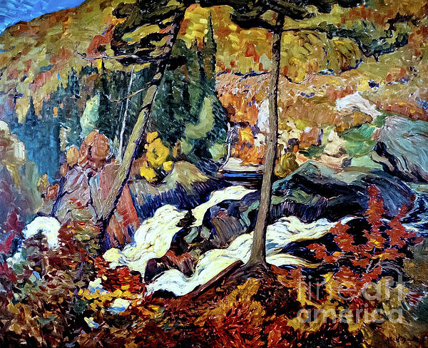 New artwork for sale! - "The Wild River by JEH MacDonald 1919" - fineartamerica.com/featured/the-w… <a href="/fineartamerica/">Fine Art America</a>