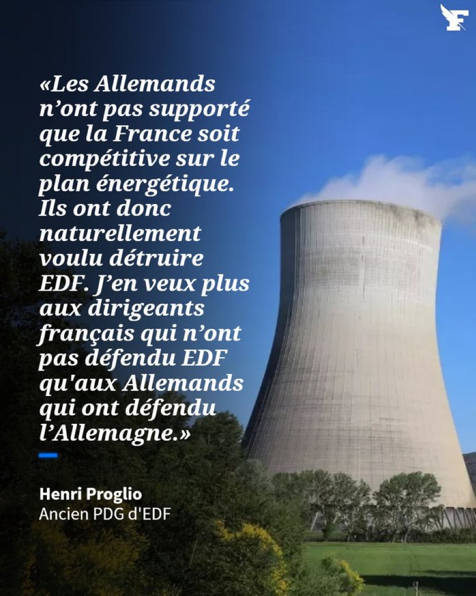 MacLesggy's tweet photo. Vous vous êtes toujours demandé comment la France avait pu ainsi saborder son outil de production⚡️ ? 
La réponse d’un homme qui fut au cœur du système ⤵️ 
#reopenFessenheim
#stopEnRI
#stopgaz https://t.co/sWLfIMeFx4
