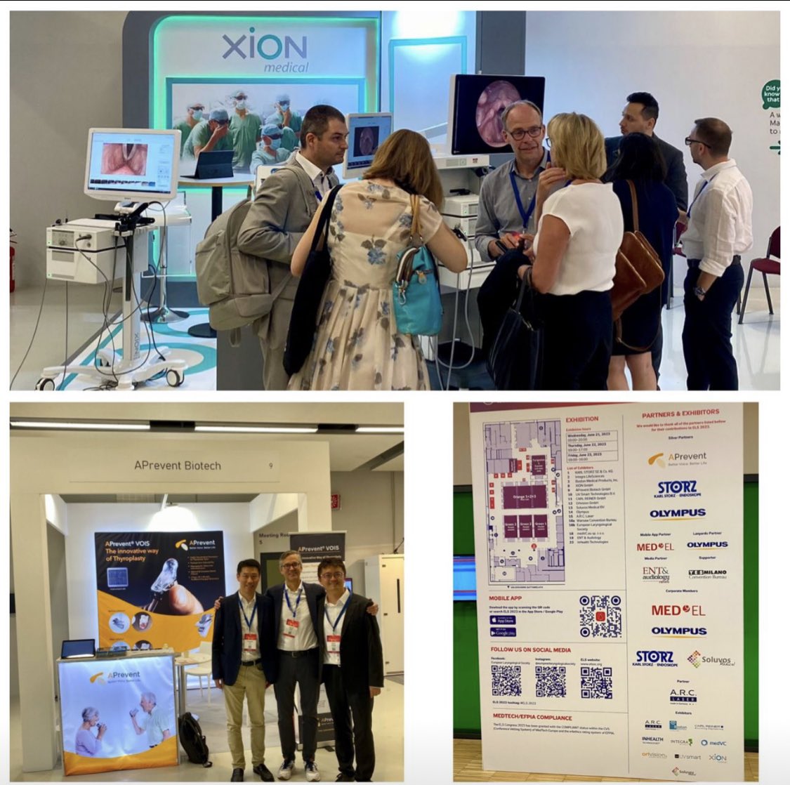 DpMedical's tweet photo. It’s day two of #ELS2023, where DP’s Thomas Cryan and Owen Pemberton have been supporting our suppliers #APrevent and #XION on their exhibition stands. If you’re in #Milan then please pop by and meet the team! 

https://t.co/a8JkYEXw5U https://t.co/vuQP7qErI0