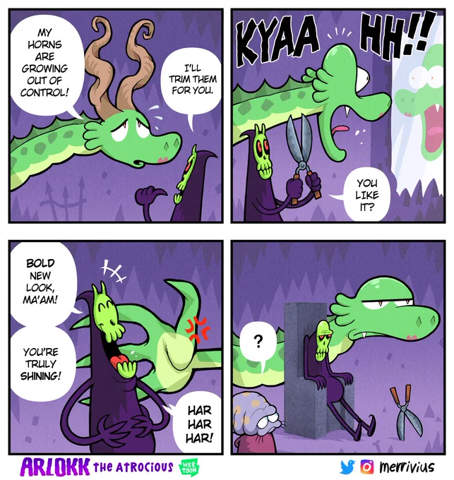 She-Dragon is in a pickle and Arlokk is here to help!

Arlokk the Atrocious 62 - Not so Horny 