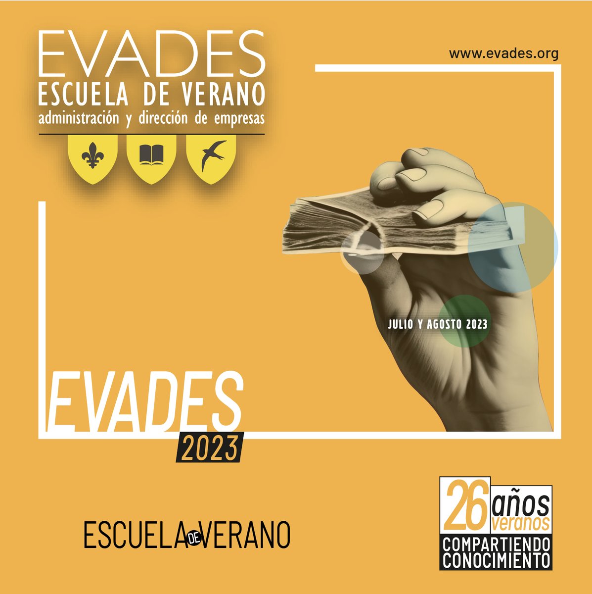 JuventudGijon's tweet photo. 📢INSCRIPCIONES ABIERTAS ‼️
📝Cursos y Talleres Escuela de Verano EVADES 2023
🗓️ 5 julio hasta 4 agosto
🗺️Noreña, Granda, Olloniego, Ferrera, Pola de Siero y Gijón
📌Virtual, presencial y teleformación
👉 https://t.co/5XTqYIn69u
#cursos #talleres #verano #evades https://t.co/bextLRyzc0