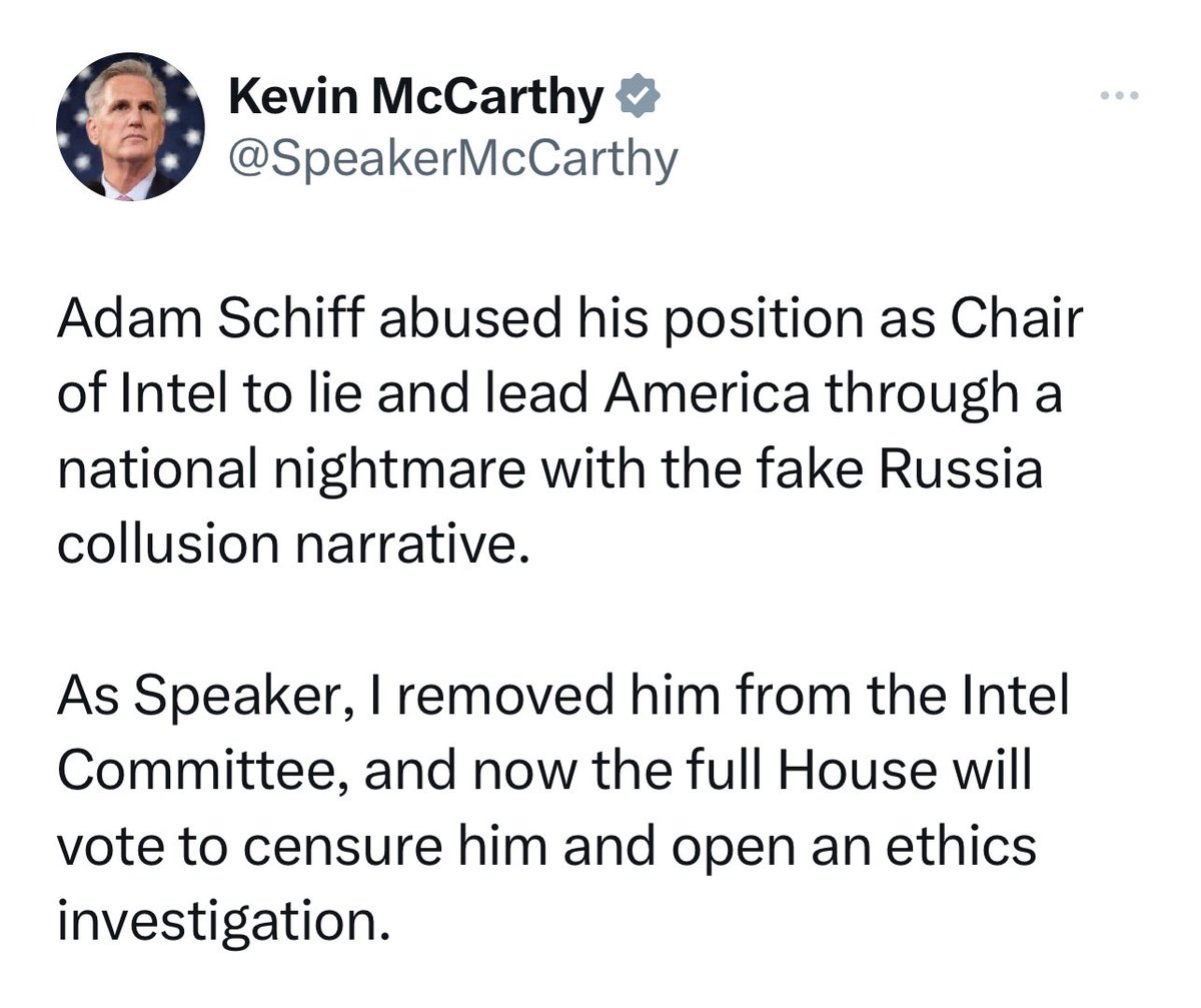 JoJoFromJerz's tweet photo. “There’s two people I think Putin pays: Rohrabacher and Trump… swear to God.”

- Kevin McCarthy 2016 https://t.co/QuZYssyoSe