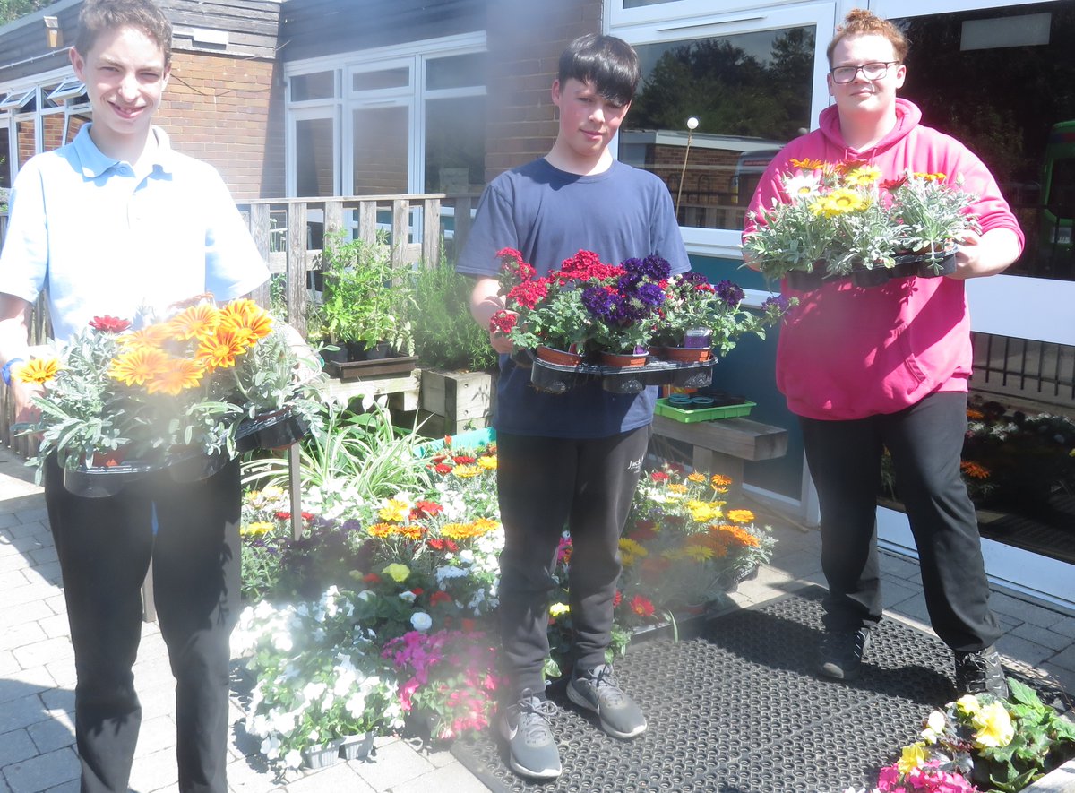 The Forest School would like to say a big thank you to Park Nurseries, Knaresborough. They have once again, kindly donated lots of beautiful bedding plants for our plant sale.

Come along to our plant stall tomorrow at the Summer Fair between 9.30-11.30am and grab a bargain!