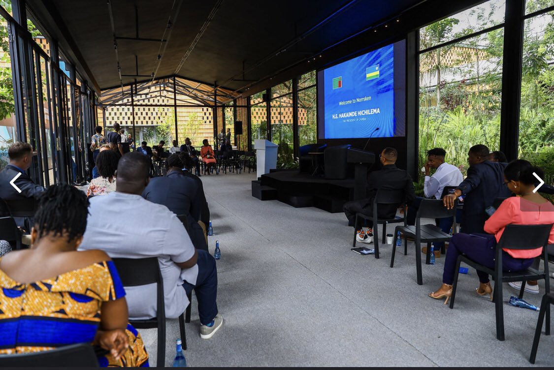 captain_zim's tweet photo. Yesterday at @norrskenEA, I had the honor of presenting our work at @fixarwanda to his Excellency @HHichilema President of the Republic of Zambia. We are passionate about providing economic and financial inclusion to Africa’s 400 million+ informal workers. 

#fixa #IFF2023 https://t.co/Y7tLYjKCeD
