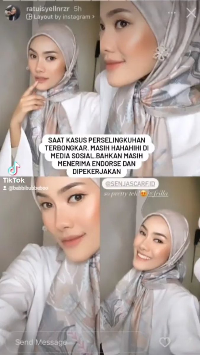 KBukaan's tweet photo. Jgn ngarep ya gaes karna cancel kultur itu hanya berlaku utk rakyat jelata. Gapapa porak poranda yg penting karirq tetap meroket 🚀 https://t.co/3t5N1bGOGT