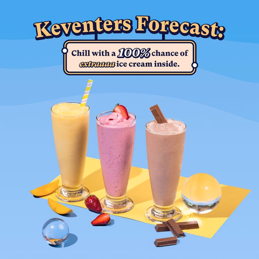 Keventersverse's tweet photo. The only thing that should melt this season is your heart 🫶🏻 with some sweet delicious thick shake goodness💕
.
.
.
#keventers #shake #summer #icecream #milkshake #CoolestSummer https://t.co/kqtdCetPwn