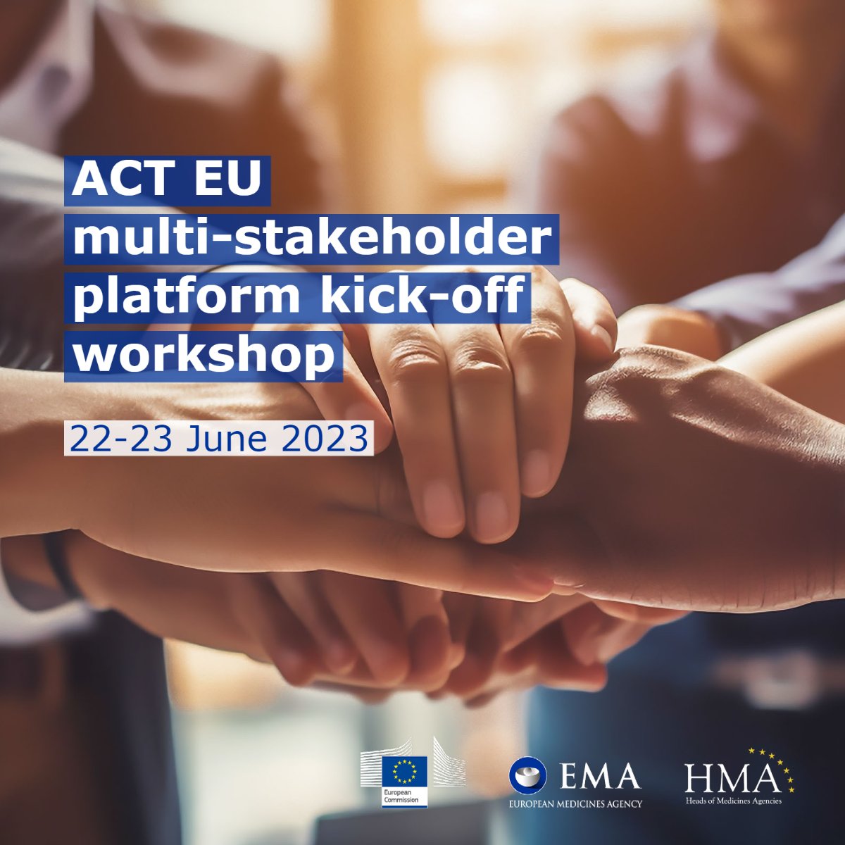 The Accelerating Clinical Trials in the EU initiative, or ACT EU, is today organising the kick-off workshop for a new multi-stakeholder platform to create a better environment for clinical trials in the EU.
👉ema.europa.eu/en/news/act-eu…

#ACTEU #ClinicalTrials