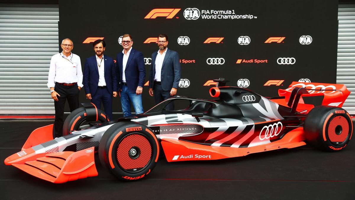 #Audi ha svelato il nome del primo pilota per il progetto #F1 --> bit.ly/3Nka98j