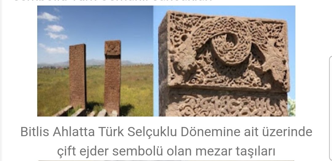 Bu nedenle; Gök-Türk ve Uygur Kağanlığına ait kitabelerin (Bengü Taş Bitiklerin) Taç kısmında ve Türk Mimari ve Sanat eserlerinde; Çift Kurt-Ejder sembolü zamanlara ve mekanlara egemen olan (hükmeden), meydan okuyan anlamında sıklıkla kullanılmıştır.