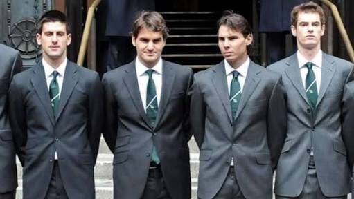 gigicat7_'s tweet photo. The only four men who won Wimbledon singles title in the last 20 years (2003-) 😮 https://t.co/HZWL8lpPjY