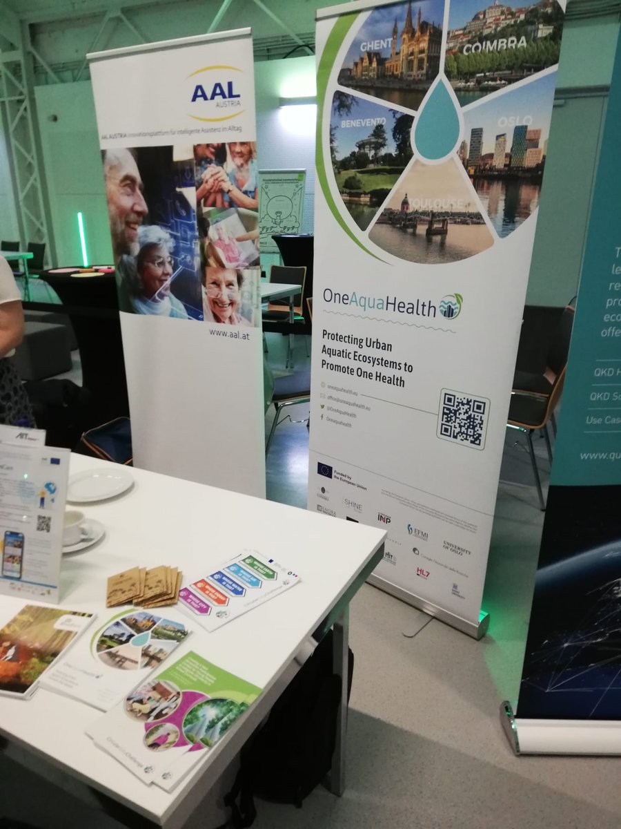 <a href="/OneAquaHealth/">OneAquaHealth</a> at the IMAGINE 23 in Vienna. Many thanks for the fruitful exchange in the field of novel digital technologies #AI #OneDigitalHealth