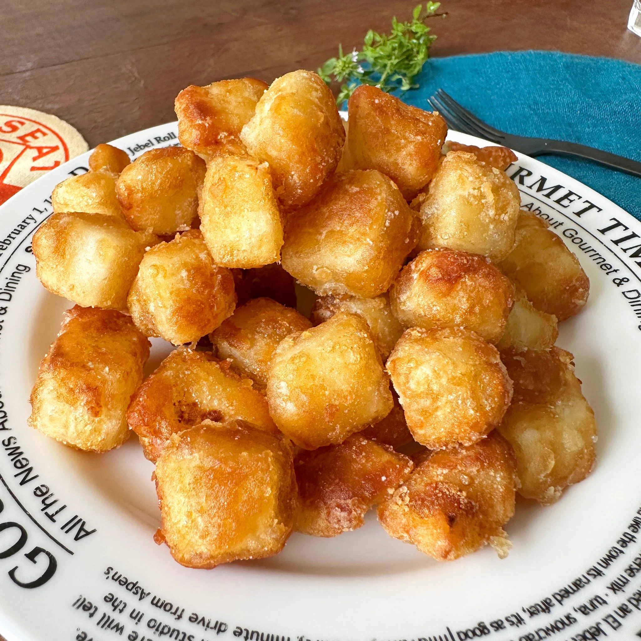 ほぼ長芋を手で触らずに作れちゃう！？長芋の美味しさが最大限に詰まった「フライド長芋キューブ」。