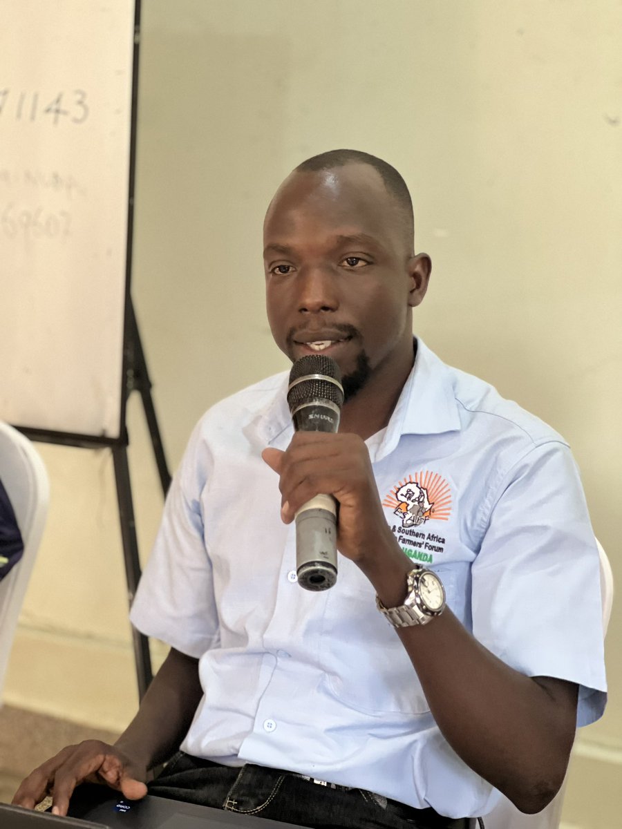 NULP_UG's tweet photo. David Oming from @ESAFFUG presenting on ‘Functioning Mechanisms to Access critical Land Rights Information’ https://t.co/6GI8aL6qKk