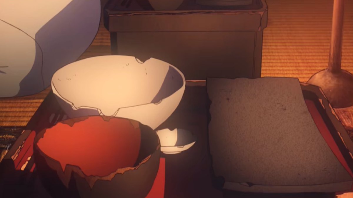 ⠀
จานชามว่างเปล่า , แต่เวลานี้มันคือเวลาของมื้อเย็น
ครอบครัวที่มานั่งกันอย่างพร้อมหน้าพร้อมตาเพื่อรอทานมื้อเย็นพร้อมกัน

แต่อสูรไม่จำเป็นต้องทานข้าวทานอาหารเป็นมื้อ ๆ เหมือนกับพวกมนุษย์สักหน่อย
⠀