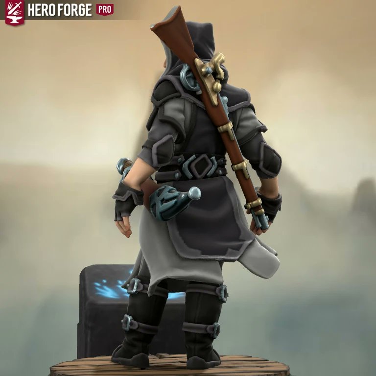 SapphySkies's tweet photo. #HeroForgeMiniatures #HeroForge #Miniature #Stowaway #Assassin #FutureAssassin #Hooded #Blade #Gun #OC #OriginalCharacter #Story #SpaceAssassin #Male #MaleAssassin https://t.co/cOVokklt7s
