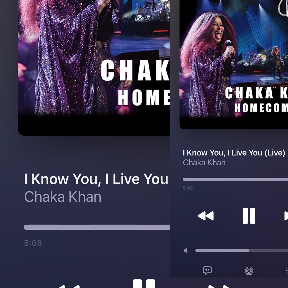 Day 22: “A classic R&B song.” 🎶

Had to pick this one from Chaka Khan, of course. Timeless. 🎯

 #BlackMusicMonthChallenge
#ChakaKhan