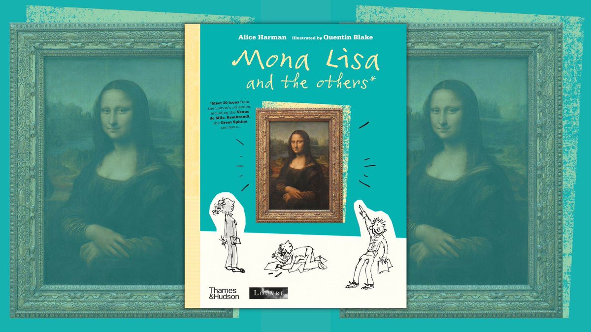 Booktrust's tweet photo. We're giving you the chance to win a fabulous new book that takes you behind the scenes of the Louvre to discover the secrets of some of its masterpieces!

Mona Lisa and the Others from Alice Harman and Sir Quentin Blake is so much fun - enter here: https://t.co/7vonu4dThU https://t.co/14XlXGol5y