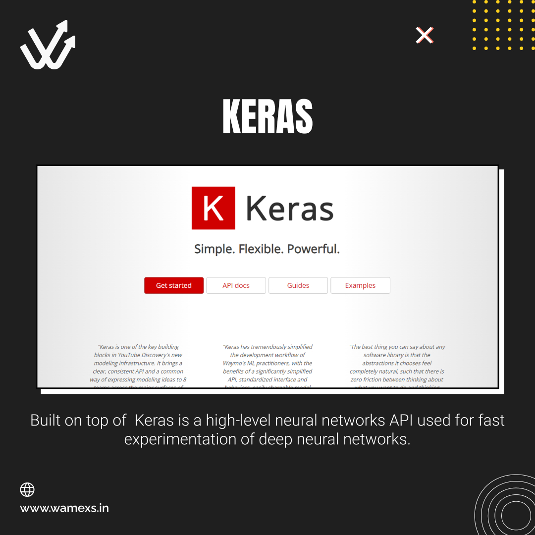 Wamexssolution's tweet image. Attention all programmers! 📷
Are you looking for an AI tool to take your coding skills to the next level? Look no further! 📷
#programmingtools #AItools #codersofinstagram #AI #aitools #aitools2023 #PyTorch #theano #keras #TensorFlow #programming #programminglife