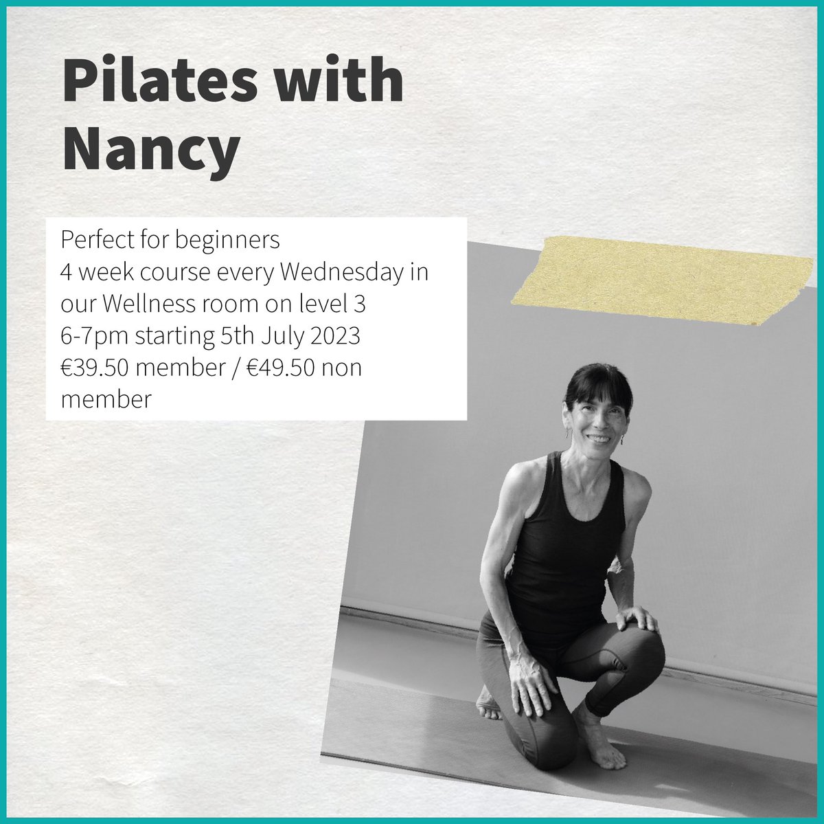 tcdsports's tweet image. 🧘🏼‍♀️☀️July wellness courses ☀️🧘🏽

Our 4 week Yoga and Pilates courses are perfect for all levels, starting from Tues July, 4th at our wellness studio! From only €39.50. Book via the Trinity Sport app (under book a course), email sport@tcd.ie or call 01 896 1812. 

#WellnessCourse