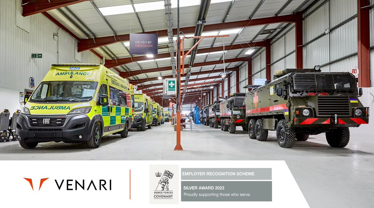 As passionate supporters of the Armed Forces Covenant, we’re thrilled to receive our Silver Award, today, as we continue our road to Gold.

#ArmedForcesCovenant #UKmfg