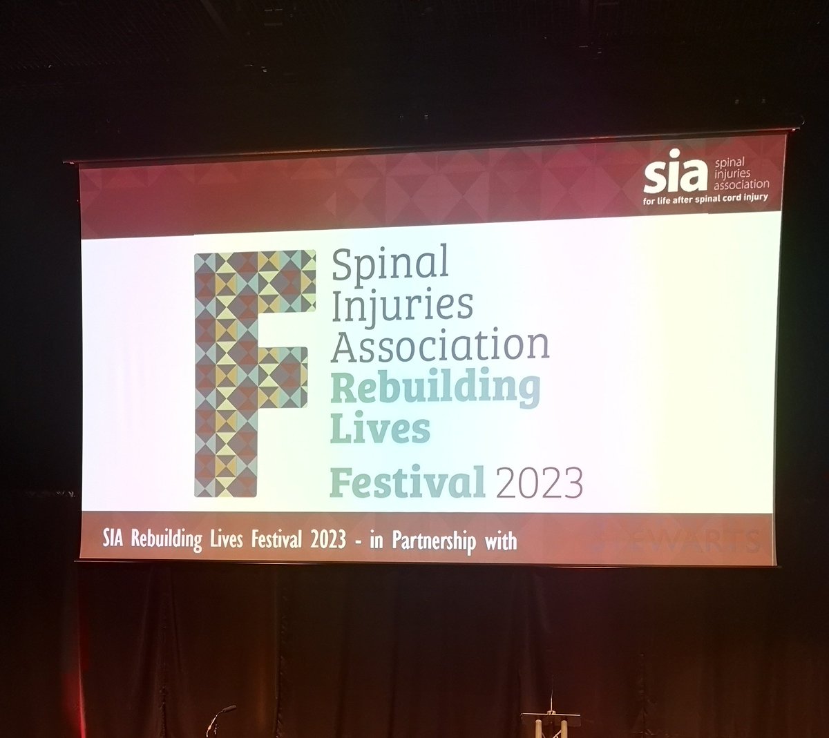 Looking forward to today's conference: Rebuilding Lives, by @spinalinjuries! Lots of great topics #mentalhealth #caudaequinasyndrome #bowelcare
Lets go...